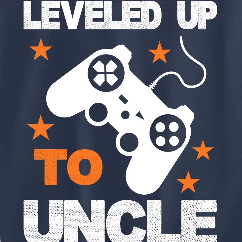 Leveled Up To Uncle Kids Sweatshirt