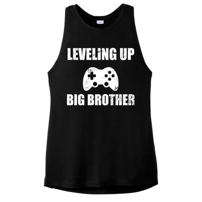 Leveling Up Big Brother Ladies Tri-Blend Wicking Tank