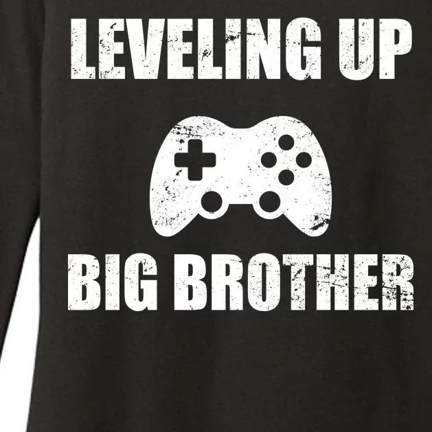 Leveling Up Big Brother Womens CVC Long Sleeve Shirt