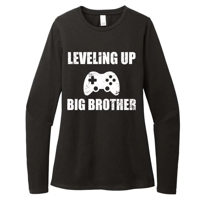 Leveling Up Big Brother Womens CVC Long Sleeve Shirt