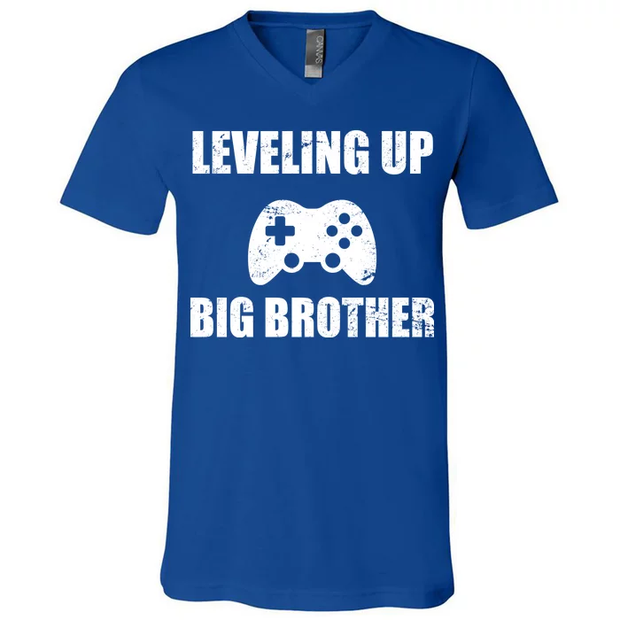 Leveling Up Big Brother V-Neck T-Shirt