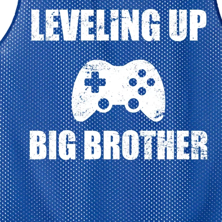 Leveling Up Big Brother Mesh Reversible Basketball Jersey Tank