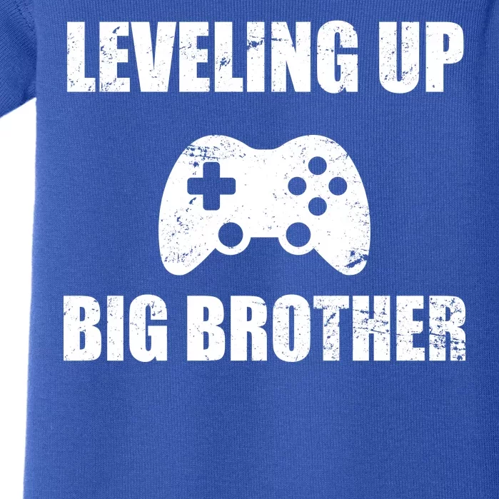 Leveling Up Big Brother Baby Bodysuit