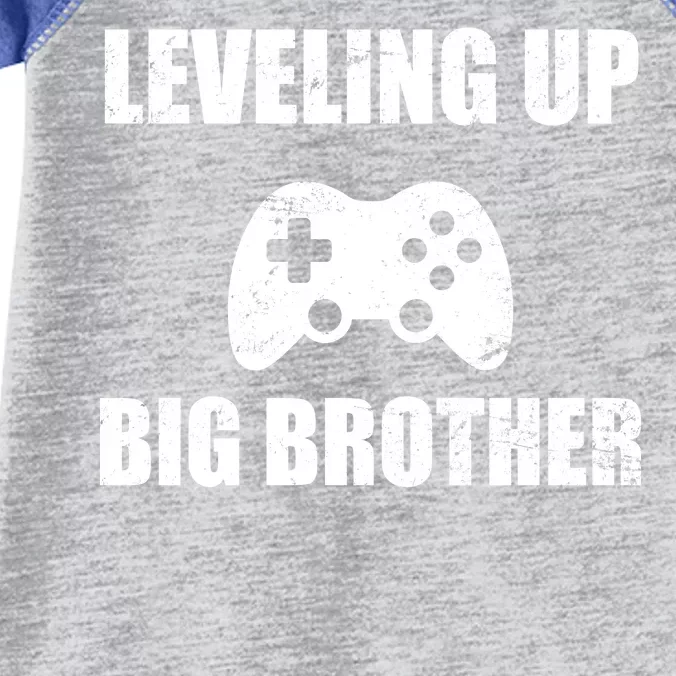 Leveling Up Big Brother Infant Baby Jersey Bodysuit