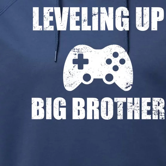 Leveling Up Big Brother Performance Fleece Hoodie