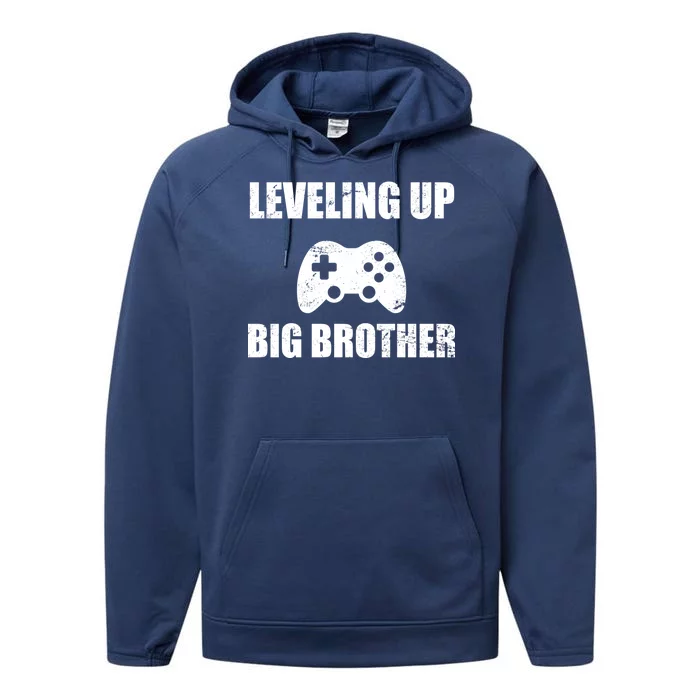 Leveling Up Big Brother Performance Fleece Hoodie