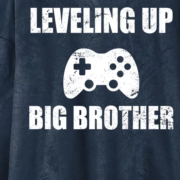 Leveling Up Big Brother Hooded Wearable Blanket