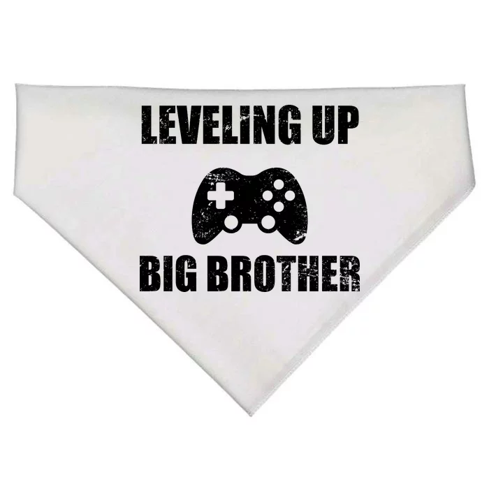 Leveling Up Big Brother USA-Made Doggie Bandana