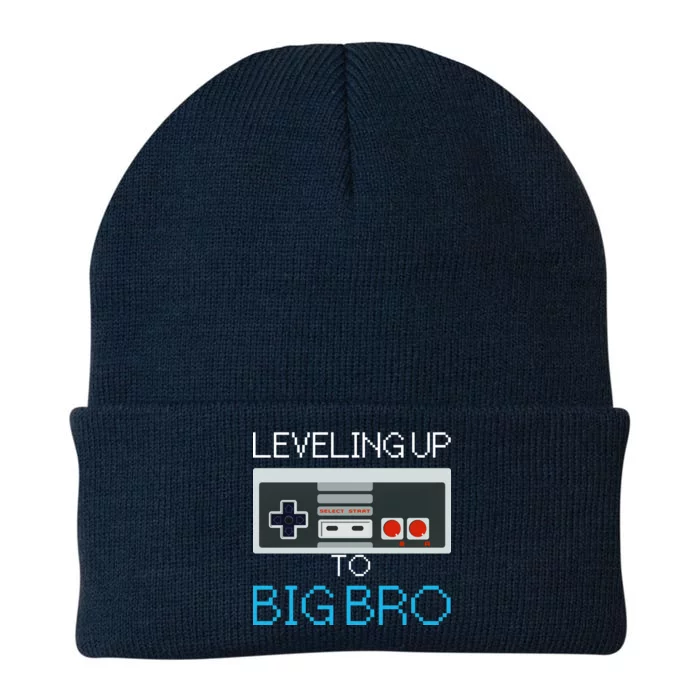 Leveling Up To Big Bro Knit Cap Winter Beanie