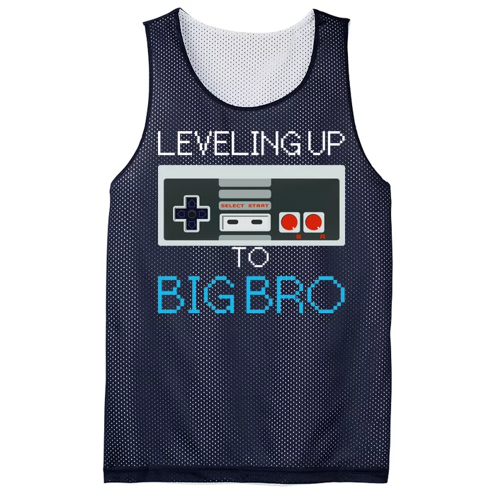 Leveling Up To Big Bro Mesh Reversible Basketball Jersey Tank