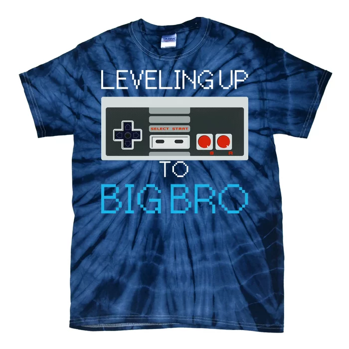 Leveling Up To Big Bro Tie-Dye T-Shirt