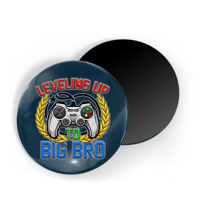 Leveling Up To Big Bro Brother Video Gaming Magnet