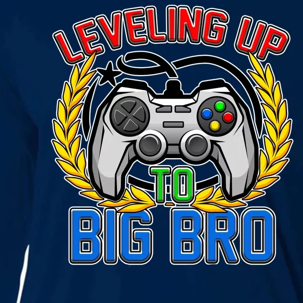 Leveling Up To Big Bro Brother Video Gaming Cooling Performance Long Sleeve Crew