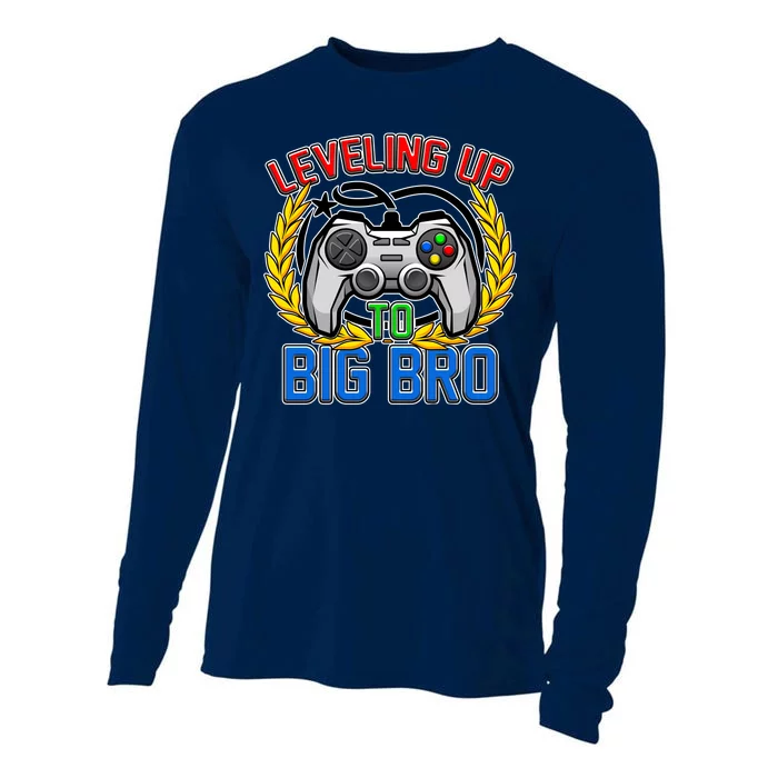 Leveling Up To Big Bro Brother Video Gaming Cooling Performance Long Sleeve Crew