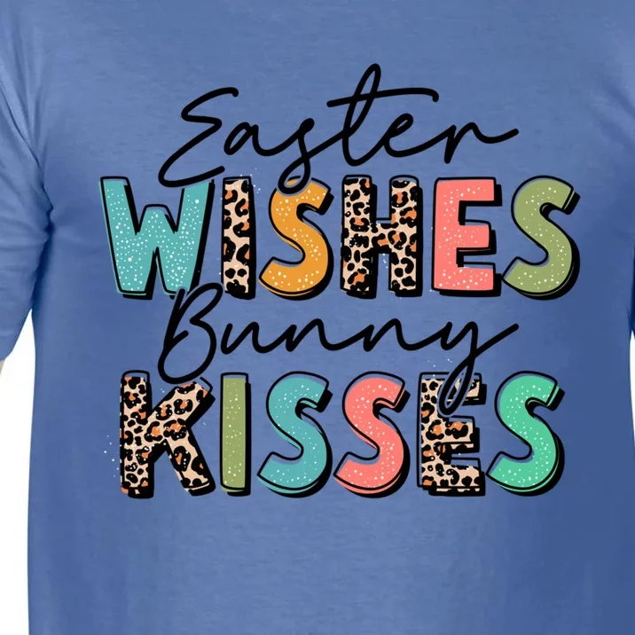 Leopard Easter Wishes Bunny Rabbit Lover Happy Easter Gift Comfort Colors T-Shirt