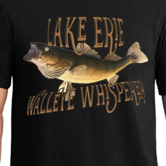 Lake Erie Walleye Whisperer Fishing Pajama Set