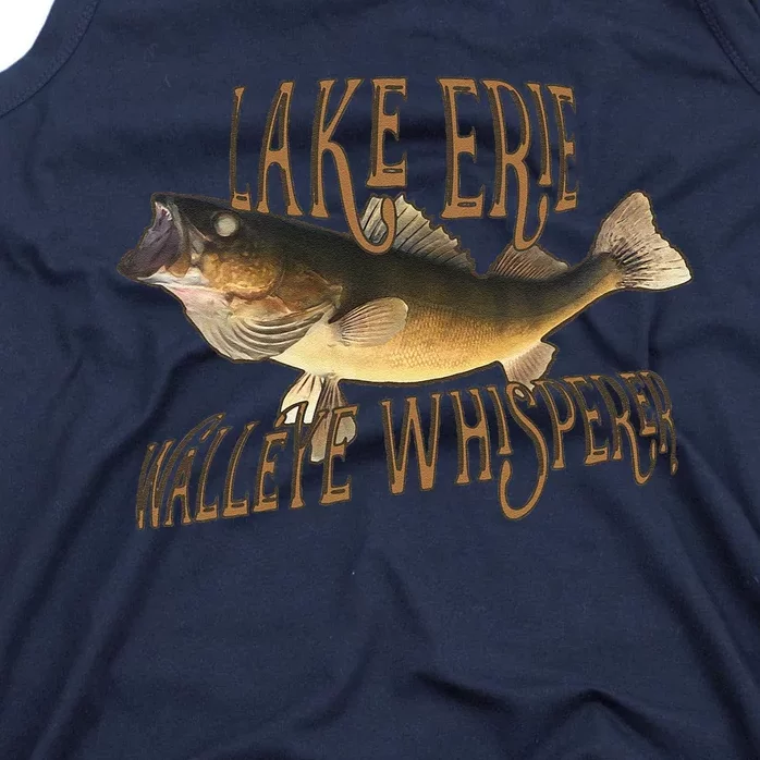 Lake Erie Walleye Whisperer Fishing Tank Top