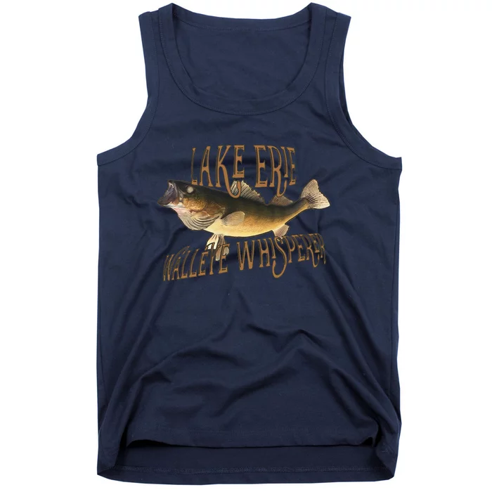 Lake Erie Walleye Whisperer Fishing Tank Top