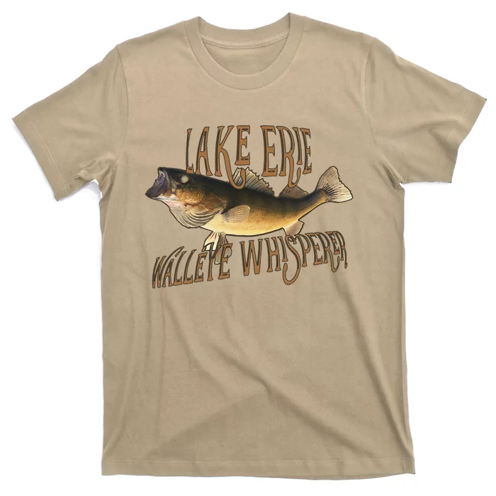 Lake Erie Walleye Whisperer Fishing T-Shirt