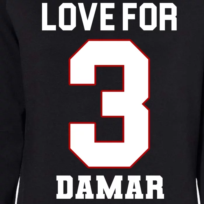 Love For 3 Damar Womens California Wash Sweatshirt