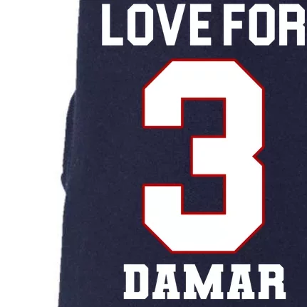 Love For 3 Damar Doggie 3-End Fleece Hoodie