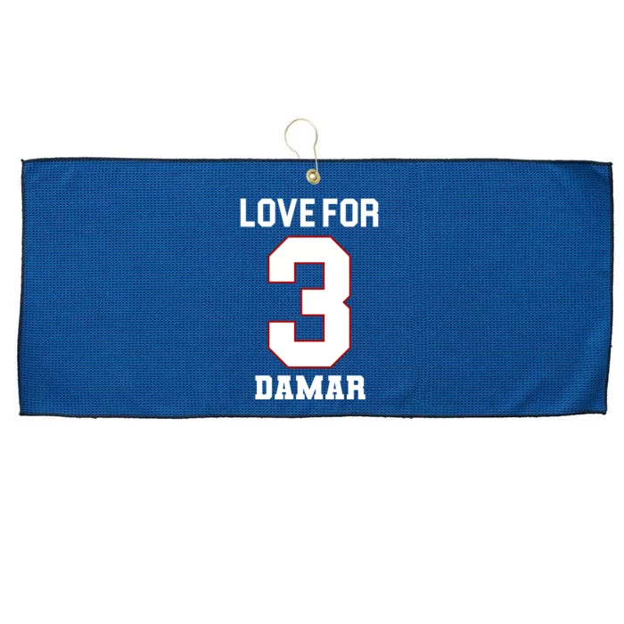 Love For 3 Damar Large Microfiber Waffle Golf Towel