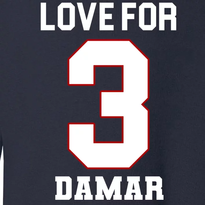 Love For 3 Damar Toddler Sweatshirt