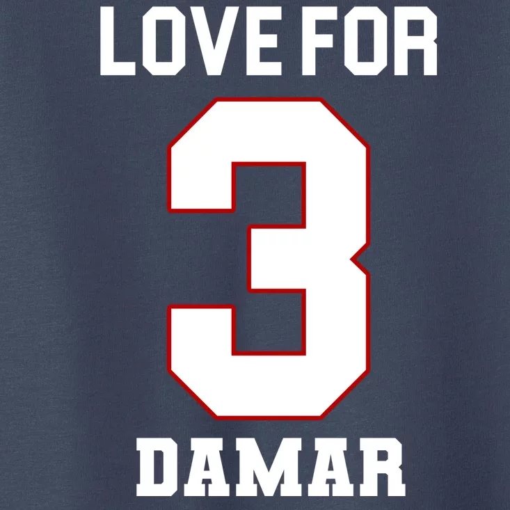 Love For 3 Damar Toddler T-Shirt