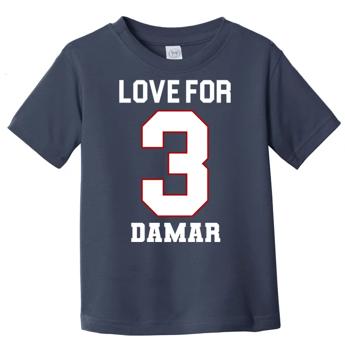 Love For 3 Damar Toddler T-Shirt