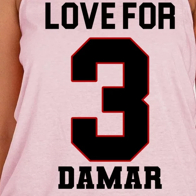 Love For 3 Damar Women's Knotted Racerback Tank