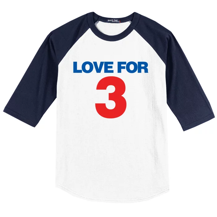 Love For 3 Pray For Damar Show Love Baseball Sleeve Shirt