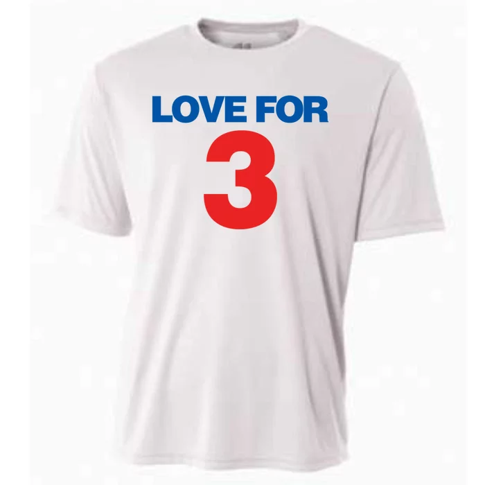 Love For 3 Pray For Damar Show Love Cooling Performance Crew T-Shirt