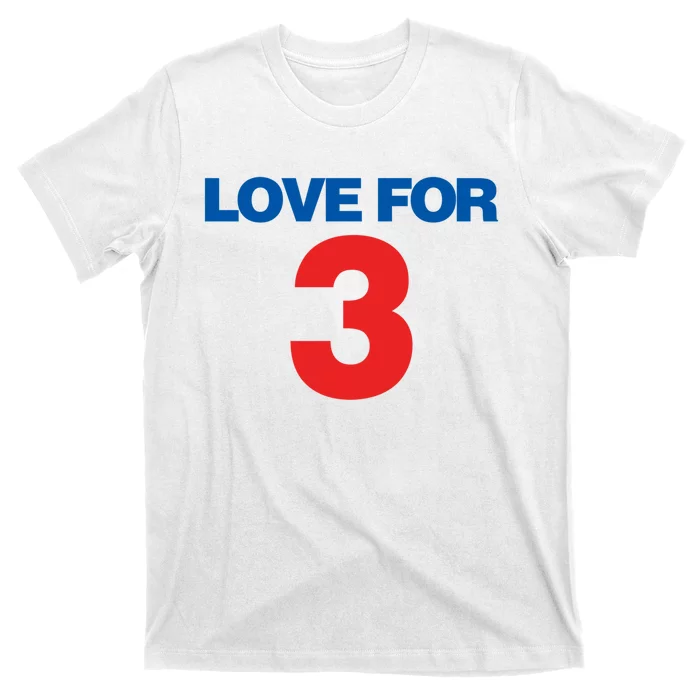 Love For 3 Pray For Damar Show Love T-Shirt