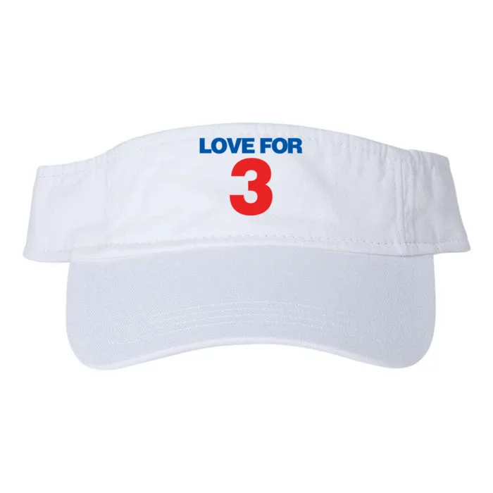 Love For 3 Pray For Damar Show Love Valucap Bio-Washed Visor