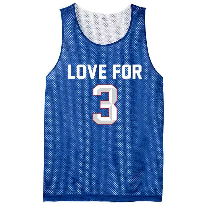 Love For 3 Pray For Damar Show Love Mesh Reversible Basketball Jersey Tank