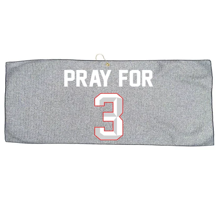 Love For 3 Pray For Damar Show Love Large Microfiber Waffle Golf Towel