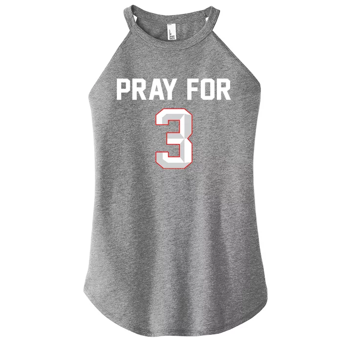 Love For 3 Pray For Damar Show Love Women’s Perfect Tri Rocker Tank