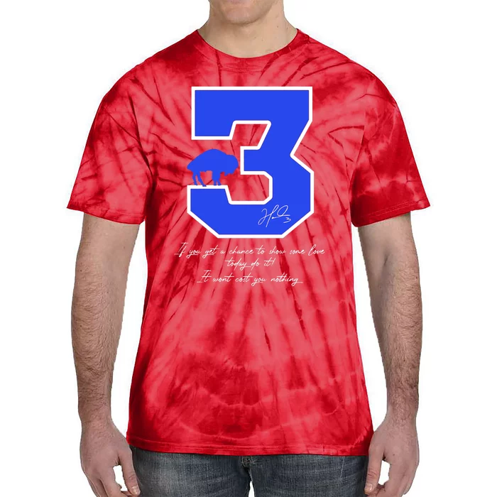 Love For 3 Pray For Damar Strong Tie-Dye T-Shirt