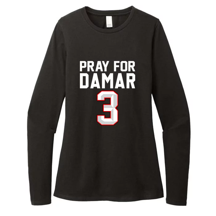 Love For 3 Pray For Damar Show Love Womens CVC Long Sleeve Shirt