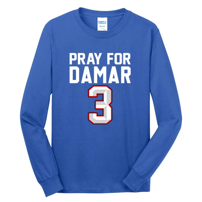 Love For 3 Pray For Damar Show Love Tall Long Sleeve T-Shirt