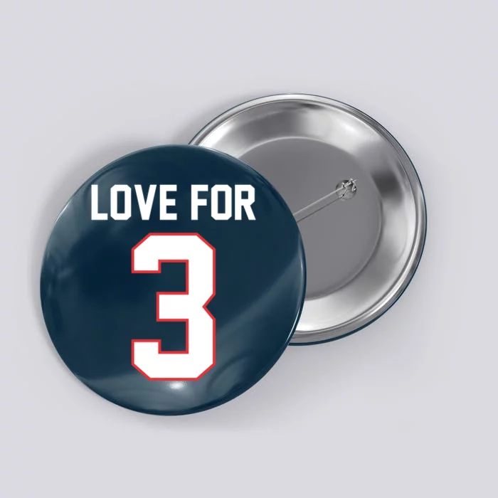 Love For 3 Buffalo Football Tribute Button