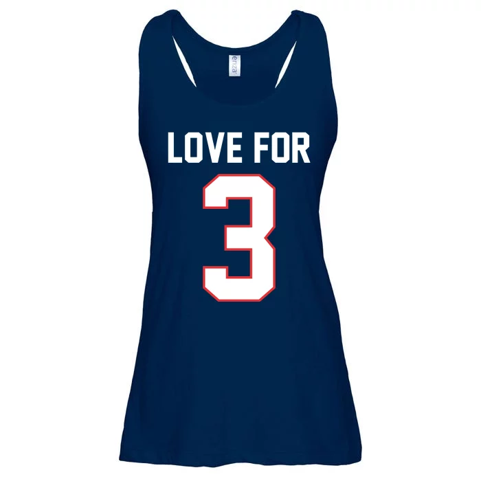 Love For 3 Buffalo Football Tribute Ladies Essential Flowy Tank