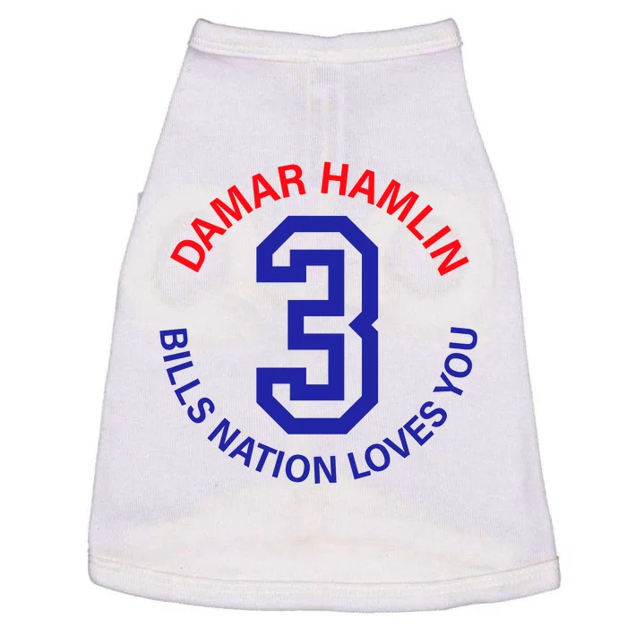 Love For 3 Pray For Damar Strong Doggie Tank