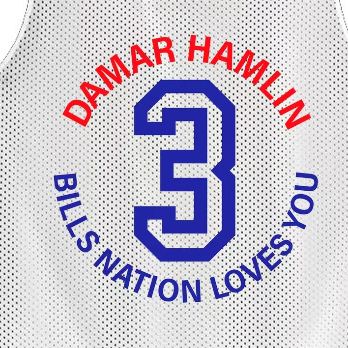 Love For 3 Pray For Damar Strong Mesh Reversible Basketball Jersey Tank