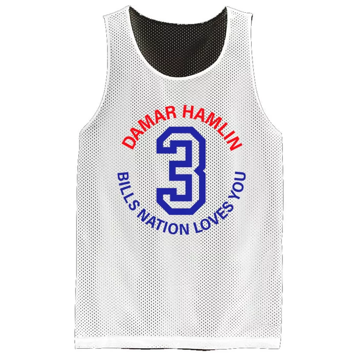 Love For 3 Pray For Damar Strong Mesh Reversible Basketball Jersey Tank