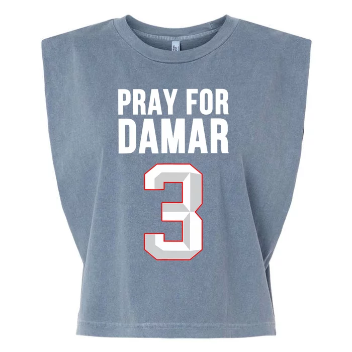 Love For 3 Pray For Damar Garment-Dyed Women's Muscle Tee