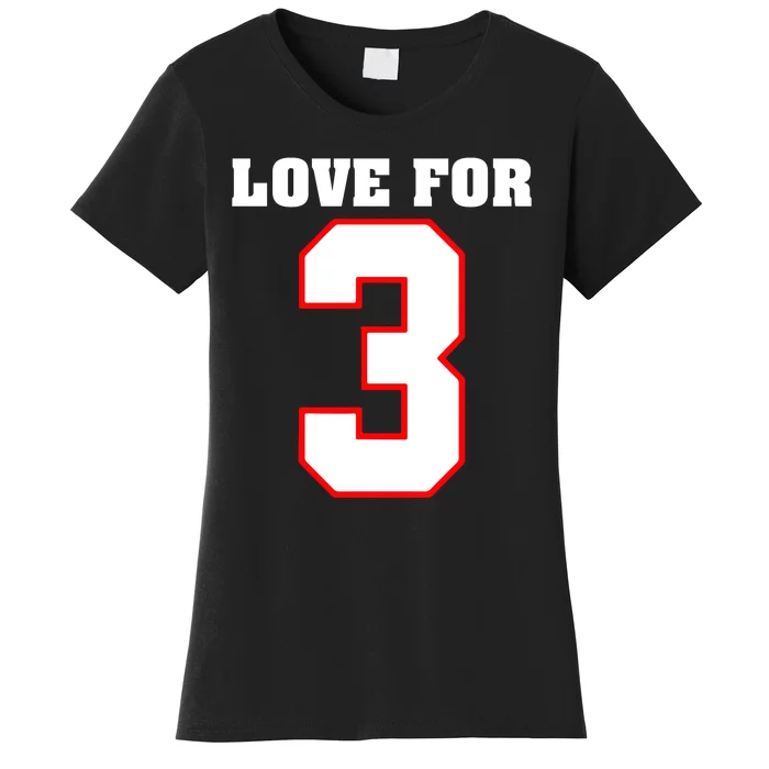 LOVE FOR 3 Women's T-Shirt