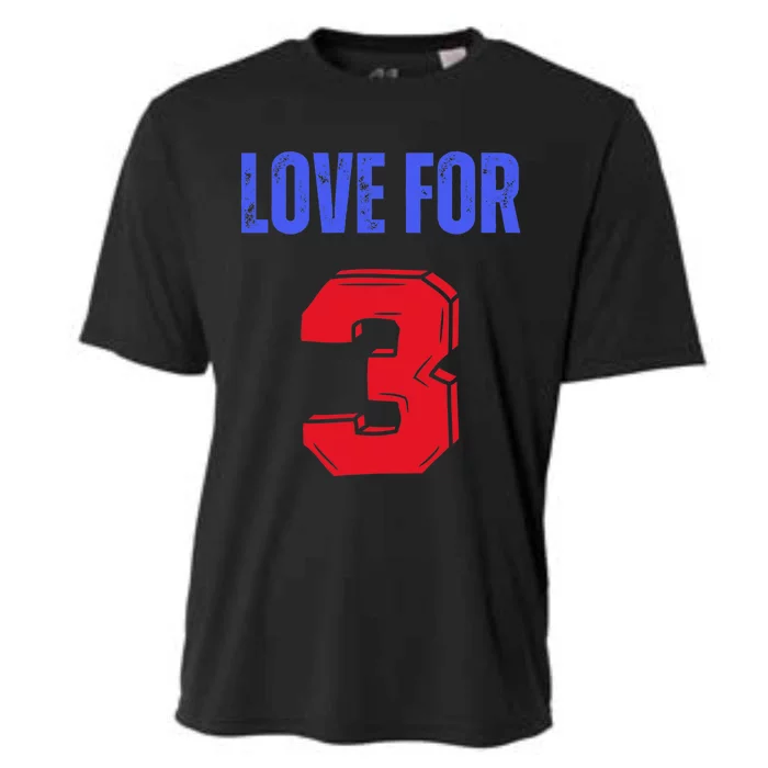 Love For 3 Damar We are with you Damar Cooling Performance Crew T-Shirt