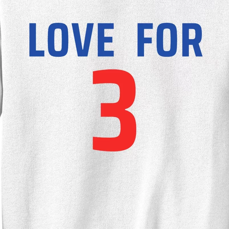 Love For 3 Trending Tee Sweatshirt