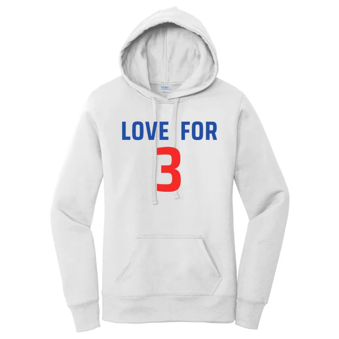 Love For 3 Trending Tee Women's Pullover Hoodie